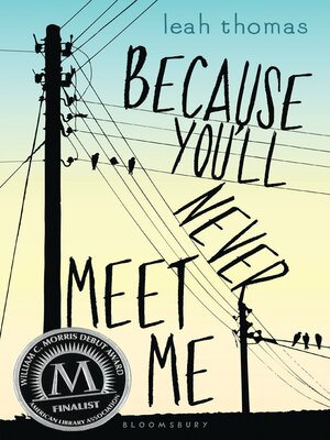cover image of Because You'll Never Meet Me